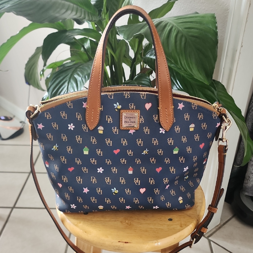 Dooney & Bourke Blue Gretta Novelty  Women's Bag